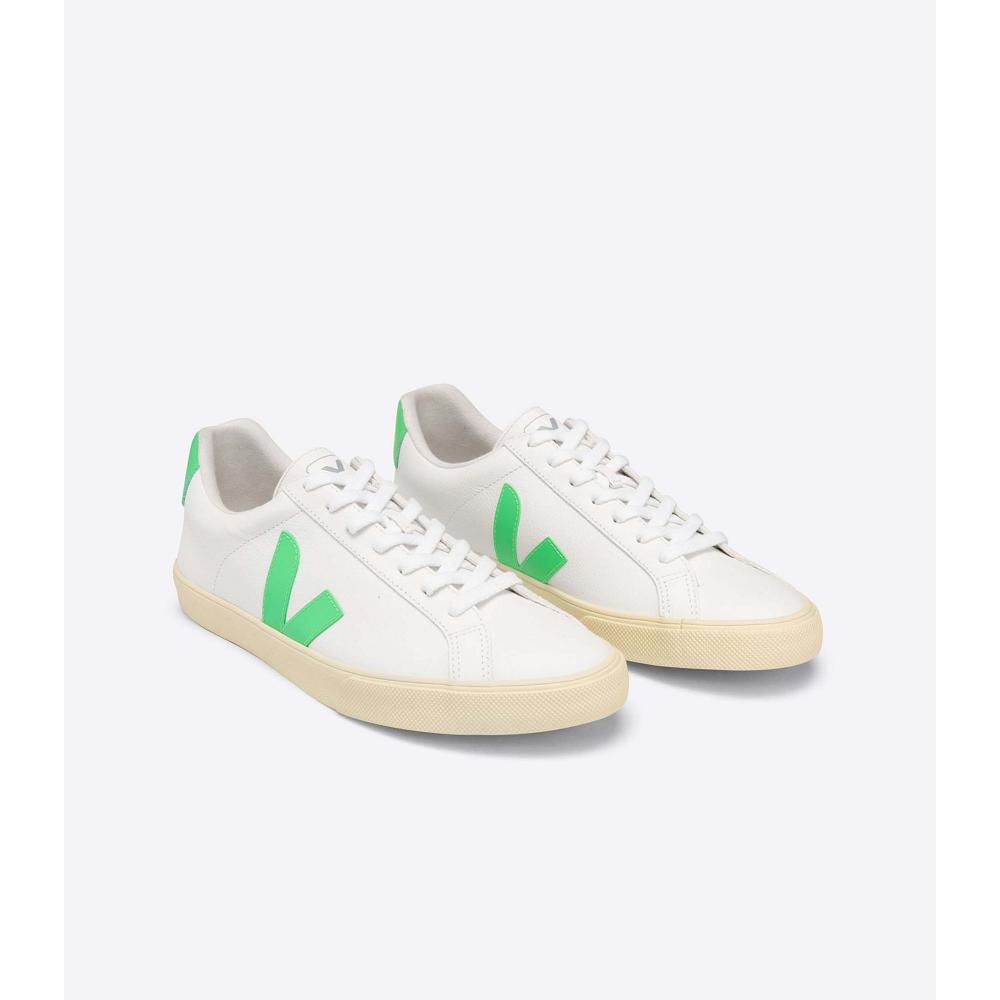 Veja ESPLAR CHROMEFREE Sko Herre White/Green | NO 192EBC